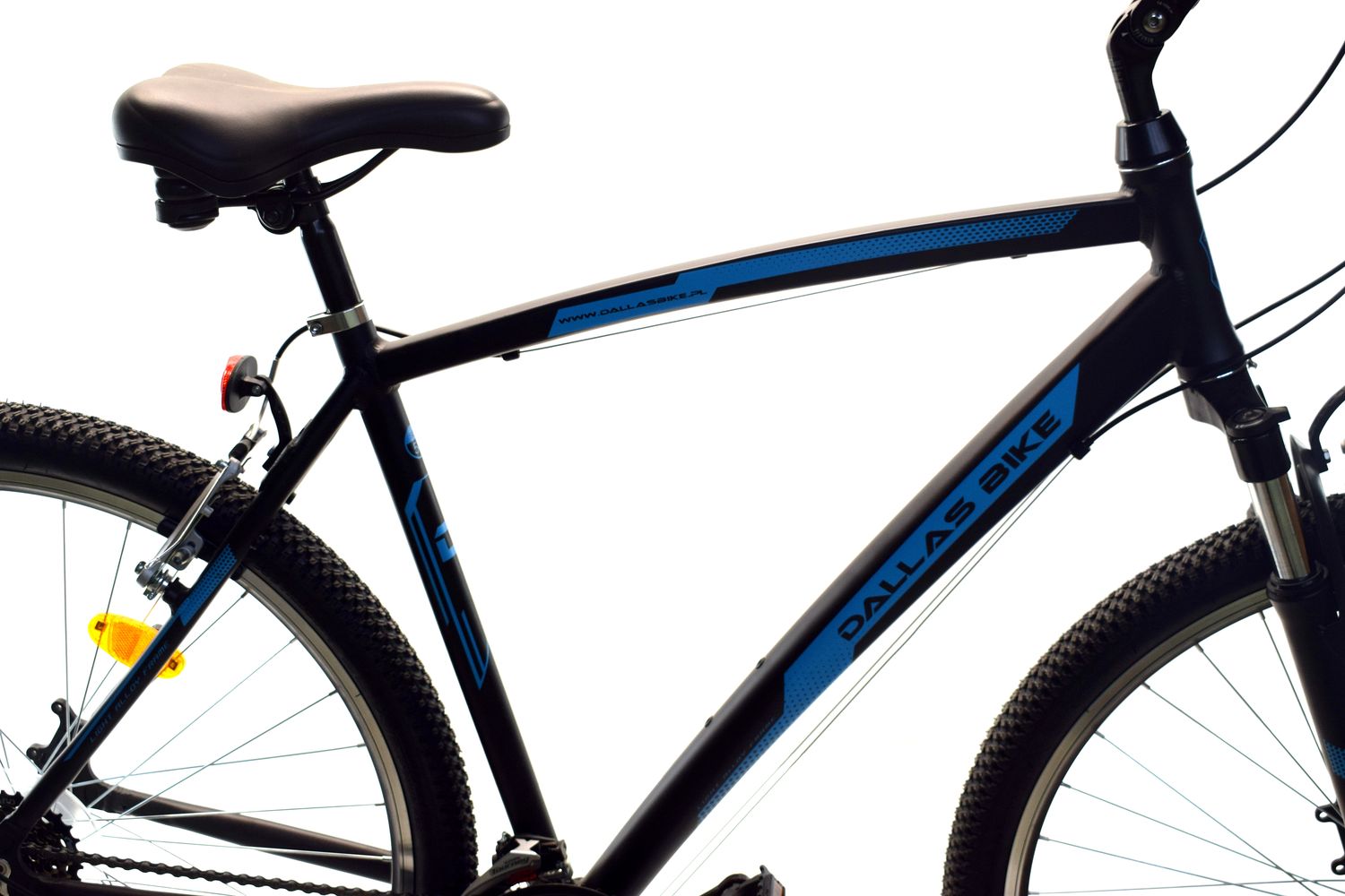 Rower Dallas MTB 29" 21spd - czarny z niebieskim - DALLAS BIKE zdjęcie 1