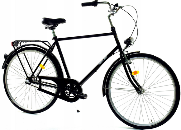 Rower Dallas Holland City 28" 3spd Męski - czarny zdjęcie 1