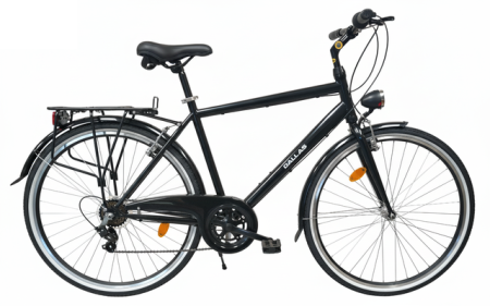 Rower Dallas City Trekking Stal Men 28" 7spd czarny - DALLAS BIKE zdjęcie 1