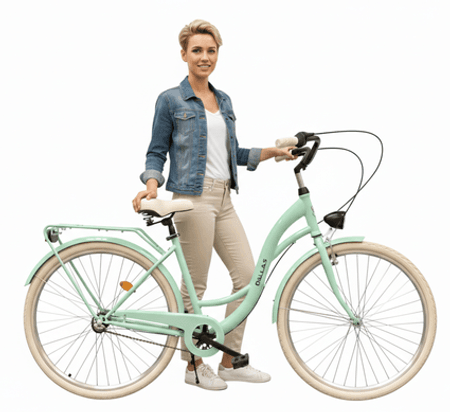 Rower Miejski Dallas City 28